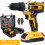 2 Battery 21V Cordless Drill Combi Driver High Power Electric Screwdriver Set 2