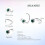 925 Sterling Silver Half Hoop Earrings Hypoallergenic 5