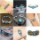 925 Silver Tibetan Turquoise Open Bangle Cuff Bracelet 2