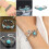 925 Silver Tibetan Turquoise Open Bangle Cuff Bracelet 3