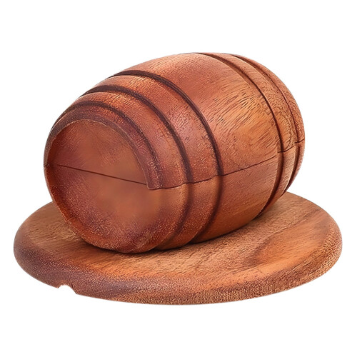Cocktail Barrel Smoker Wooden 1 Unit 1