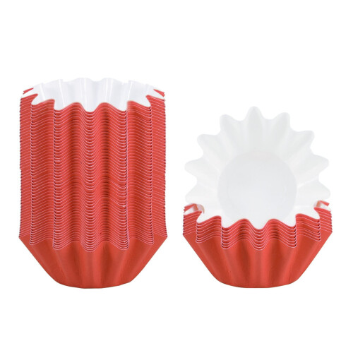 Forminhas para cupcake com estampa de crisântemo (50 unidades) 1