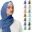 Bandeau turban uni – Taille unique 4