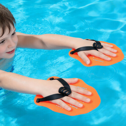 Hydrophobic Design Hand Paddles for Improved Swimming-Small 2