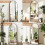 Arched Floor Mirror with Stand Black 65.1 x 25 Inches 2