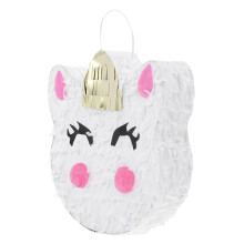 Unicorn Piñata Paper Decoration for Holiday Celebrations 1