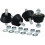 4 M8 Silent Blocks with Nuts for Air Conditioner Support 1