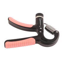 2er Pack verstellbarer Handmuskeltrainer, schwarz/rot