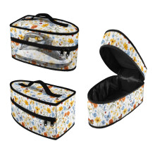 Sac de rangement en fer à repasser à motif floral – Unité unique