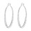 925 Sterling Silver Hoop Ear Studs for Women 1