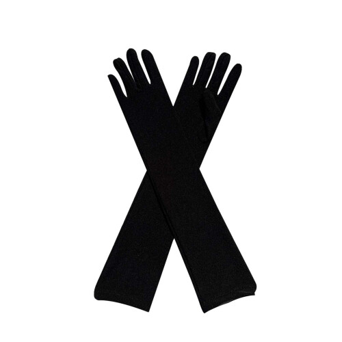 Γάντια Opera Spandex Over-Elbow, Μαύρο Ζεύγος