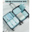 Travel Organizer Set with Compartments for Efficient Packing 5