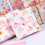 Geschenkpapier mit Regenbogen-Punktherzen – 5 Blatt 4
