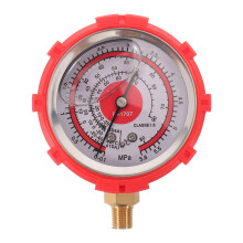 Red Car Ac Pressure Gauge Durable Hvac Technician Tool for Home