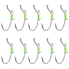 10pcs High Performances Hook Features Glowing Technology for-3