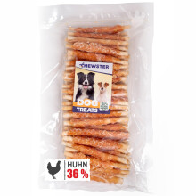 Twisted chew sticks with Chicken – Dog snack - Pack of 85 pcs. (800g)