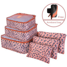 Ensemble de 9 cubes de rangement de voyage – Nylon, dessus en maille
