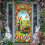 Toile de fond de Pâques en polyester 90 x 180 cm 4
