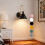 Adjustable Wall Light with Soft Illumination Bedside-White 3