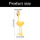 Transformable Plastic Small Lamp USB Powered Safe Desk-A 3
