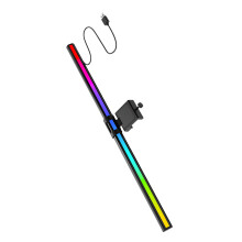 Barre lumineuse ergonomique pour ordinateur offrant un-rond