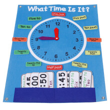 Large Multi Felt Interactive Body Board DIY Learning Tool for Toddlers