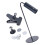 Magnetic Base LED Desk Lamp Touch Dimming-Black 1