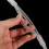 50Pcs Plastic Document Binding Clips Transparent Removable File Strips 4