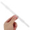 50Pcs Plastic Document Binding Clips Transparent Removable File Strips 7