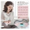 (pink) Warmher Smart Menstrual Heating Pad,Versatile Menstrual Heating Pad for Cramps 2