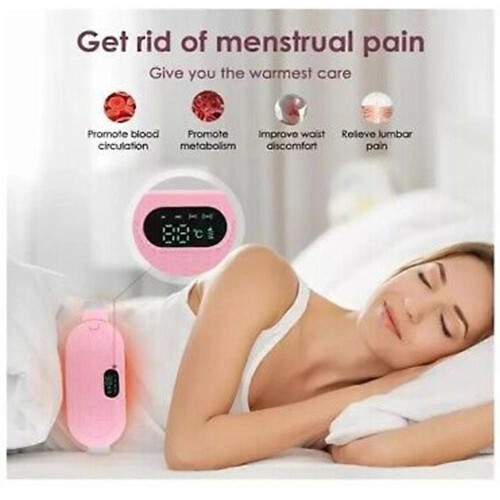 (pink) Warmher Smart Menstrual Heating Pad,Versatile Menstrual Heating Pad for Cramps 2