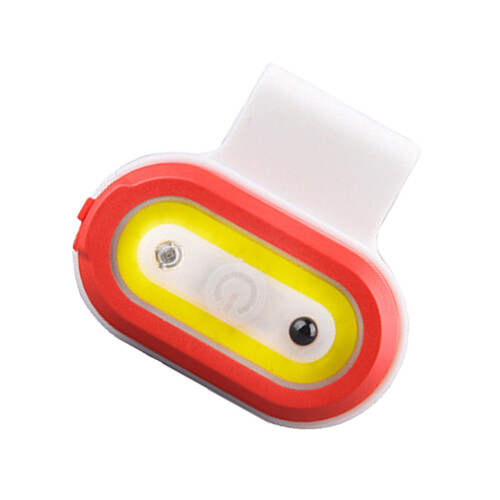 Strong Magnetic Flashlight Clip On Cycling Running Lights-Red