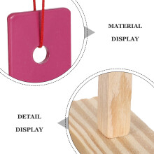 2Sets Holz Xylophon Montessori Musikinstrument Für Vorschulkinder