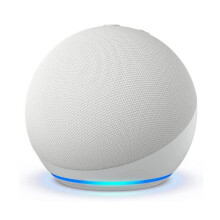 Amazon Echo Dot 5th Generation Smart Speaker with Alexa Glacier White