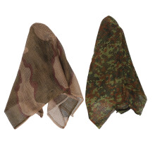2Pcs Lightweight Cotton Camouflage Mesh Neck Wraps for Hunting Women