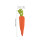 6Pcs Lightweight Fabric Easter Carrots for Kitchen and Yard Decoration 2