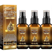 3x Biotin Hair Growth Spray Anti Hair Loss Fast Regrowth Scalp Treatment Serum