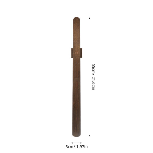 2Stk Multipurpose Holz-Schuhlöffel Mit Magnet, Langgriff, 1