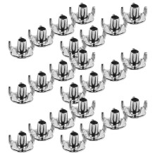 40Pcs Stainless Steel Snow Cleats for Boots Durable Winter Ice Spikes
