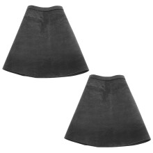 2Paires Joints Manchette Noir En Caoutchouc Pour Combinaison Étanche