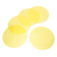 5Pièces Films Adhésifs Jaunes Pet Pour Décoratif Et Studio