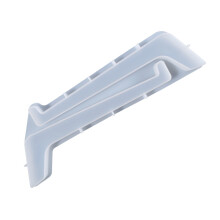1Weißes Silikon DIY Form Für Laptop Rack Kreativ & Benutzerfreundlich