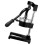 1Pc Manual Orange Squeezer Black Plastic Stainless Steel Juicer 1