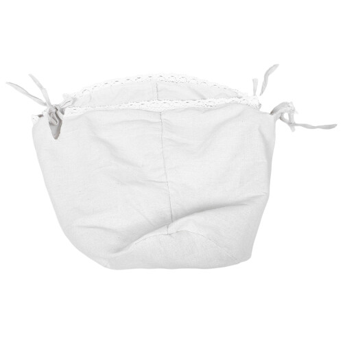 White Laundry Basket Cloth Liner Breathable Replacement