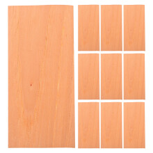 10Pcs Cedar Sheets for Cigar Humidor Light Brown Wood Storage Dividers