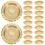 20Pièces Mini Plateaux Dorés Pour Décorations De Gâteaux 1