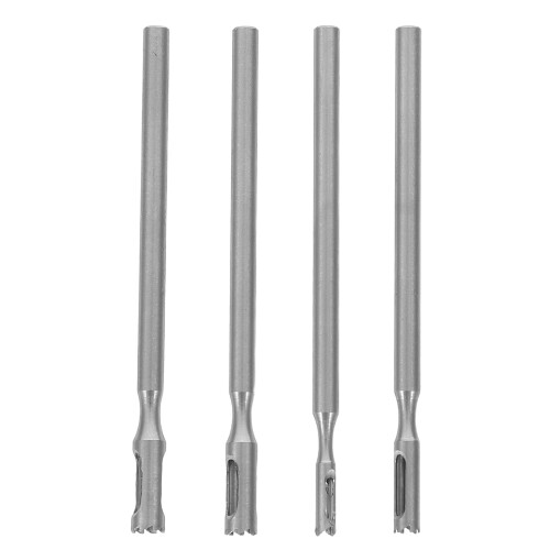 4Pcs Silver Foot Exfoliate Tool Tungsten Steel Remover Bits