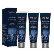 1-3X Intimate Private Permanent Hair Removal Cream Painless Natural for Men