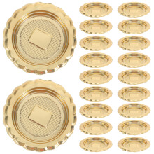 20Stk Stabile Goldene Mini Kuchenböden Für Backen Und Präsentation