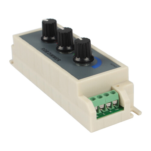 LED Dimmer Controller with 3 Channel Output 12V-24V LED Light